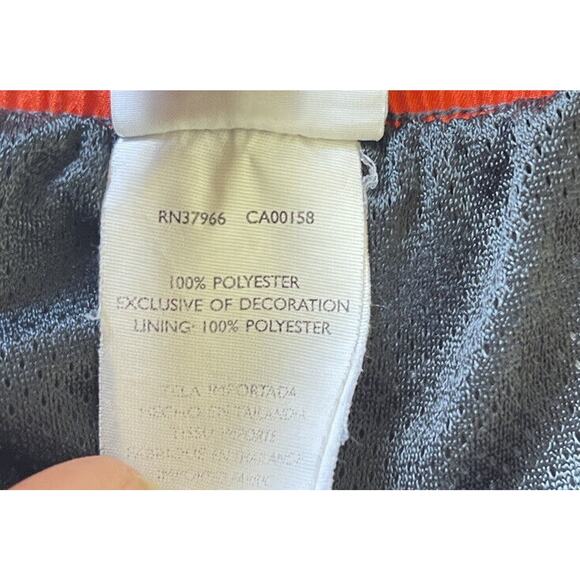 Nike Men's Swim Trunks/Board Shorts Gray/Orange Size L - Picture 5 of 10